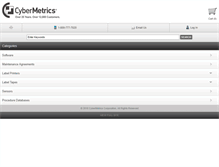 Tablet Screenshot of buycybermetrics.com